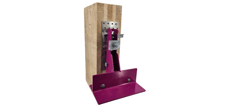 CLT-Connector + Multi D Geveldrager
