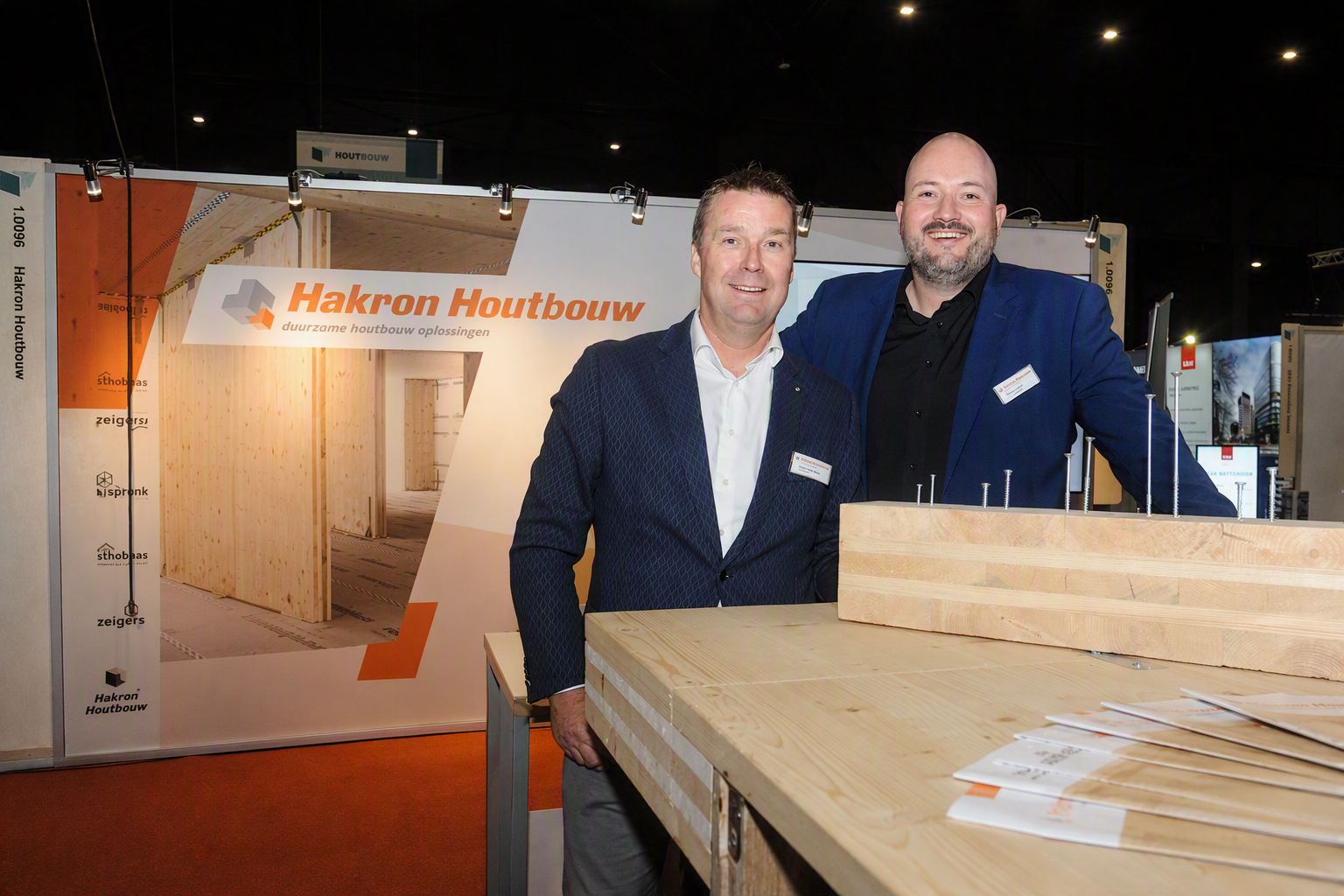 Karel van den Borne en Kevin van Raan op Vakbeurs Houtbouw 2026